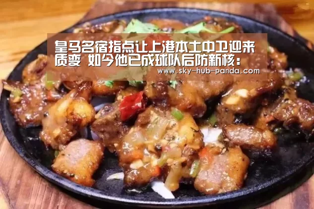 皇马名宿指点让上港本土中卫迎来质变 如今他已成球队后防新核:熊猫体育(图1) 熊猫体育平台